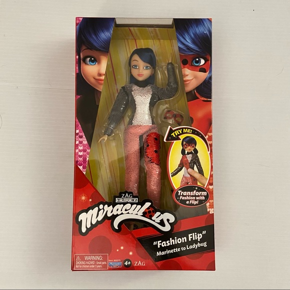 Miraculous “Fashion Flip” Marinette To Ladybug Fashion Doll ~ NEW - Picture 8 of 9